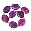 Natural Fire Crackle Agate Beads Strands G-P605-L03-01B-3