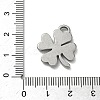 304 Stainless Steel Pendant Rhinestone Settings STAS-P422-04P-3