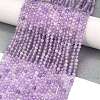 Natural Lavender Amethyst Beads Strands G-C127-A03-04-3