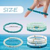 7Pcs 7 Style Handmade Polymer Clay Heishi Surfer Stretch Bracelets Set BJEW-SW00073-03-7