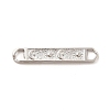 Tarnish Resistant 304 Stainless Steel Connector Charms STAS-F282-12P-1
