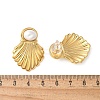 304 Stainless Steel Plastic Pearl Stud Earrings for Women LS-EJEW-Z092-04G-3