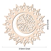 Laser Cut Wooden Wall Sculpture WOOD-WH0105-008-2