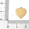 304 Stainless Steel Enamel Charms STAS-I325-043G-3