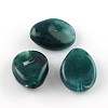 Teardrop Imitation Gemstone Acrylic Beads OACR-R042-12-1