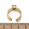 304 Stainless Steel Cuff Rings for Women RJEW-D302-03G-05-3
