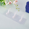 Self-adhesive Acrylic Wall Hook Hangers AJEW-TADJ0001-09B-02-5