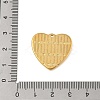 304 Stainless Steel Enamel Pendants STAS-P380-64G-02-3