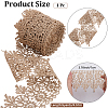 5 Yards Polyester Embroidery Lace Trim Ribbon OCOR-CY0001-23B-2