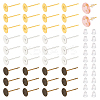 300Pcs 3 Colors Stud Earring Findings UNKW-UN0056-67-1