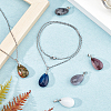 DIY Pendant Necklaces Making Kits DIY-UN0002-13P-5