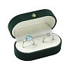1Pc Rectangle Velvet Couple Rings Boxes CON-YW0001-96C-1