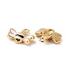 Brass Enamel Pendants KK-P207-007G-RS-3