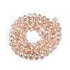 Electroplate Glass Beads Strands X-EGLA-A044-T8mm-A20-3