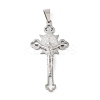 Non-Tarnish 304 Stainless Steel Big Pendants X-STAS-D052-03P-1