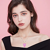 12Pcs 3 Colors Leopard Print Alloy with Acrylic Pendants FIND-SC0021-91-6