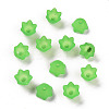 Transparent Acrylic Beads Caps PL543-9-2