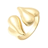 Brass Cuff Open Rings KK-CBA5B62-08G-2