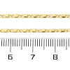 Brass Oval Link Chains Necklace for Women NJEW-P265-19G-3