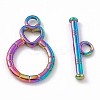 Ion Plating(IP) 304 Stainless Steel Toggle Clasps STAS-G299-01M-1