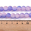 Crackle Glass Beads Strands GLAA-N009-10mm-08-4