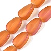Electroplate Glass Beads Strands EGLA-C009-01B-FR04-1