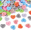 Printed Opaque Resin Cabochons CRES-TA0001-72A-2