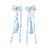 Bowknot Long Ribbon Alligator Hair Clip LS-PHAR-D013-03D-2