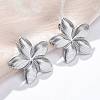 304 Stainless Steel Stud Earrings for Women EJEW-K306-19P-1