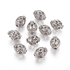 Hollow Alloy Beads PALLOY-L222-048P-1