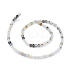 Natural Dendritic Agate Beads Strands G-D0005-21-4mm-2