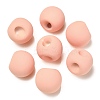 Rubberized Acrylic Beads OACR-G012-05F-1