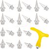 100Pcs Steel Nail Buckles FIND-CA0003-62-1