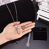1Pc Word 304 Stainless Steel Column Urn Ashes Necklace DIY-TA0010-07A-7