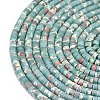 Dyed Synthetic Imperial Jasper Beads Strands G-P575-B09-4x2mm-03-3