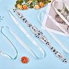 Flower Full Crystal & Montana Rhinestone Handmade Bridal Belts for Wedding Dresses AJEW-WH20006-233A-02-3