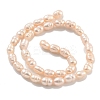 Natural Cultured Freshwater Pearl Beads Strands PEAR-P062-01B-3