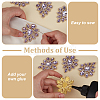 4Pcs Teardrop Shape Hotfix Rhinestone PATC-FG0002-25C-3