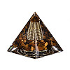 Orgonite Pyramid Resin Energy Generators DJEW-N003-07C-2