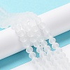 Transparent Glass Beads Strands X1-EGLA-A034-T8mm-MD19-3