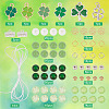 SUNNYCLUE DIY Saint Patrick's Day Bracelet Making Kit DIY-SC0020-88-2