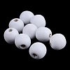 Dyed Natural Wood Beads WOOD-S662-5x6mm-13-1