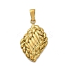 304 Stainless Steel Pendants STAS-Q360-05B-G-1