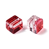 Baking Paint Transparent Glass Beads X1-DGLA-N005-01A-09-3
