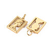 304 Stainless Steel Pendants STAS-S116-127G-2