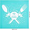 Self-Adhesive Silk Screen Printing Stencil DIY-WH0173-028-2