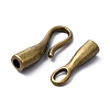 Tibetan Style Hook Clasps X-MLF11268Y-NF-2