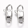 Tarnish Resistant 304 Stainless Steel Lobster Claw Clasps STAS-I082-13P-05-2