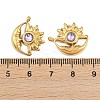 304 Stainless Steel Rhinestone Pendants STAS-Z166-24G-06-3