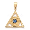 304 Stainless Steel Pendants STAS-K214-11G-1